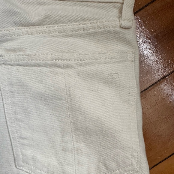 Rag & Bone - Nina High Rise Ankle Flare Cream Jeans - Picture 7 of 9